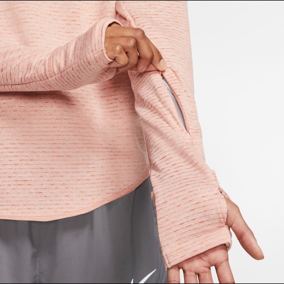 Nike Top Fitted Therma Running 1/2 Zip Long Sleeve - Picture 6 of 7